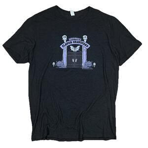 Ben and Jerry’s Ice Cream Flavor Graveyard T-Shirt Rare Slim XL Skulls Halloween